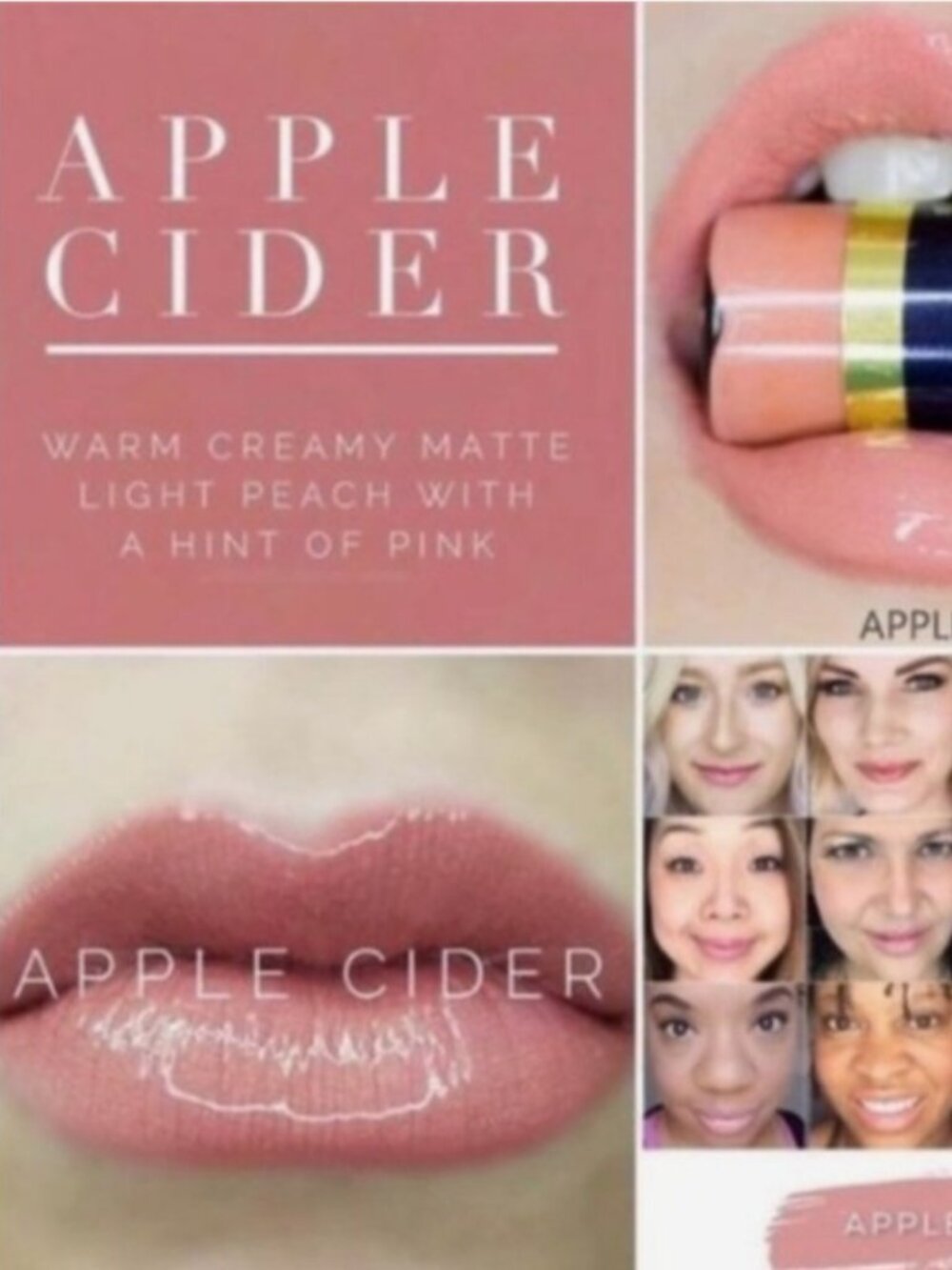 LipSense Lip Stain – Long Lasting Smudge-Proof Color Apple Cider